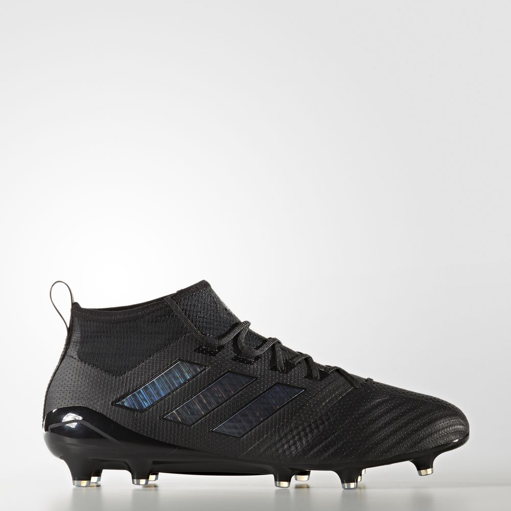 Adidas Ace 17.1 Firm Ground - ποδοσφαιρικα παπουτσια ανδρικα - Μαυρα/Μαυρα,Μέγεθος: EU 36 – 54 2/3 (